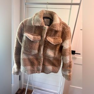 Avec Les Filles XS Sherpa Jacket